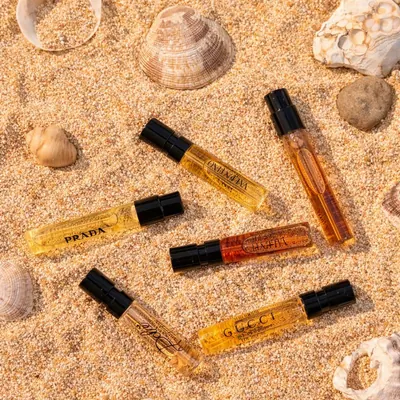 Designer and niche perfume samples and fragrance vials