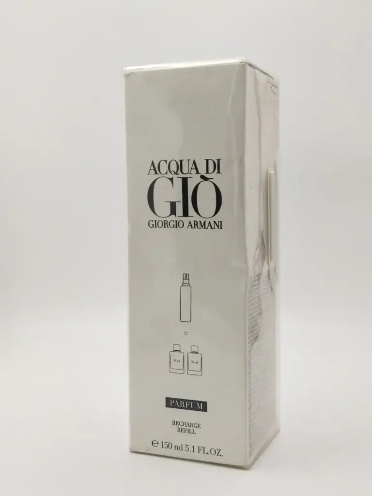 Armani Acqua di gio Rechagre refill Parfum 150 ml