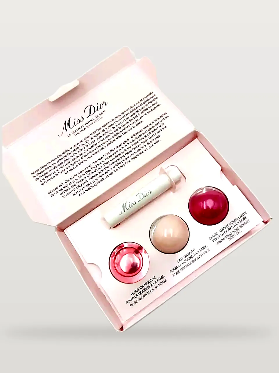 Miss Dior Bath Ritual Set EDT 4PC Set