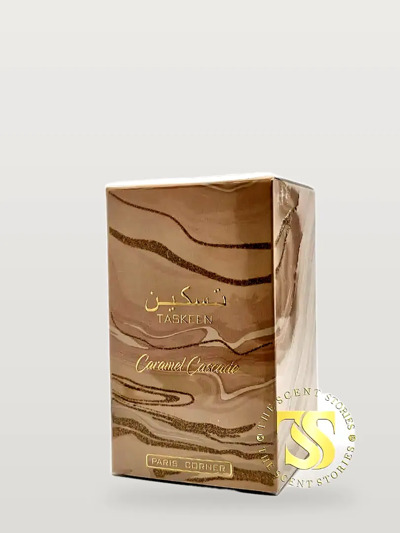 Paris Corner Taskeen Caramel Cascade Eau de Parfum 100 ml for Unisex