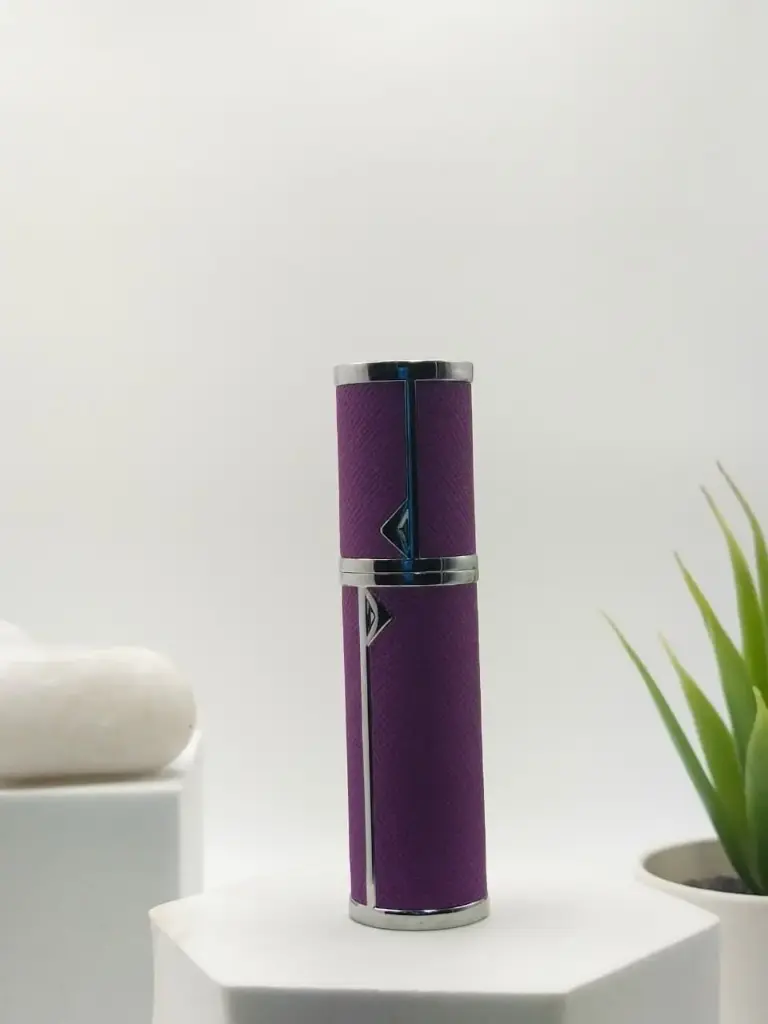 Travel Atomizer 5Ml purple colour with bottom refill 