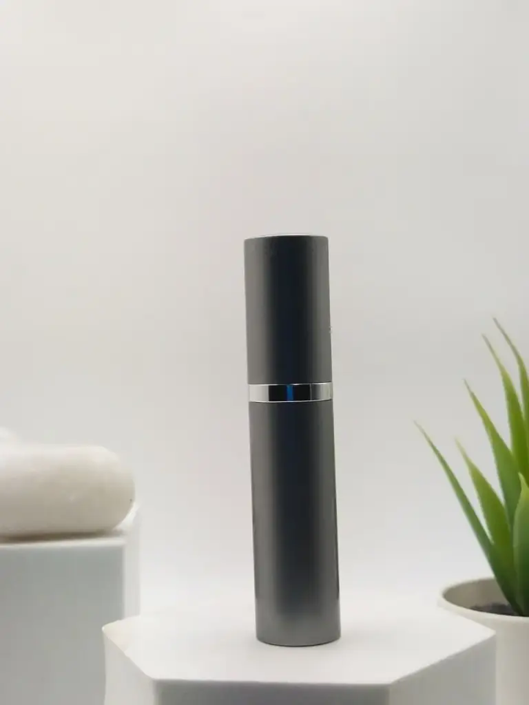 Travel Atomizer 5Ml grey colour with bottom refill 