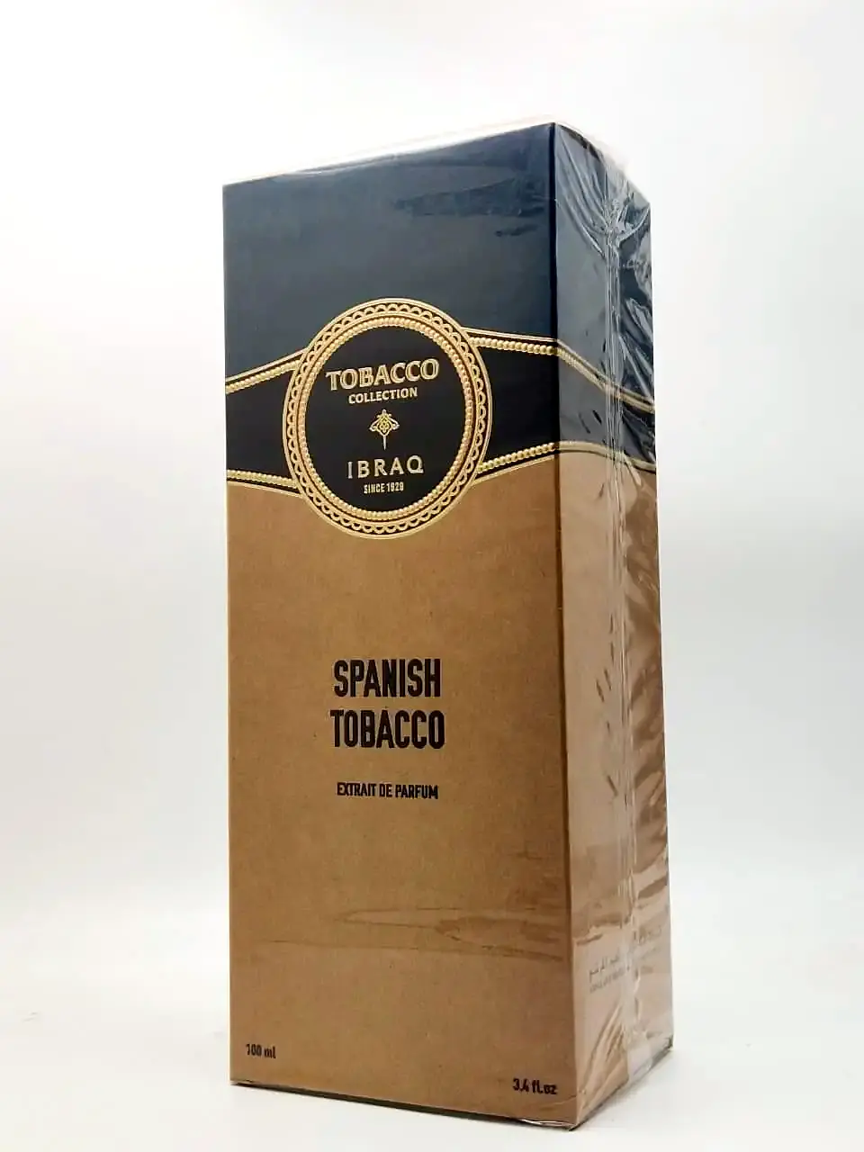 Ibraheem Al Qurashi Ibraq Spanish Tobacco Extrait De Parfum 100 ml for Unisex