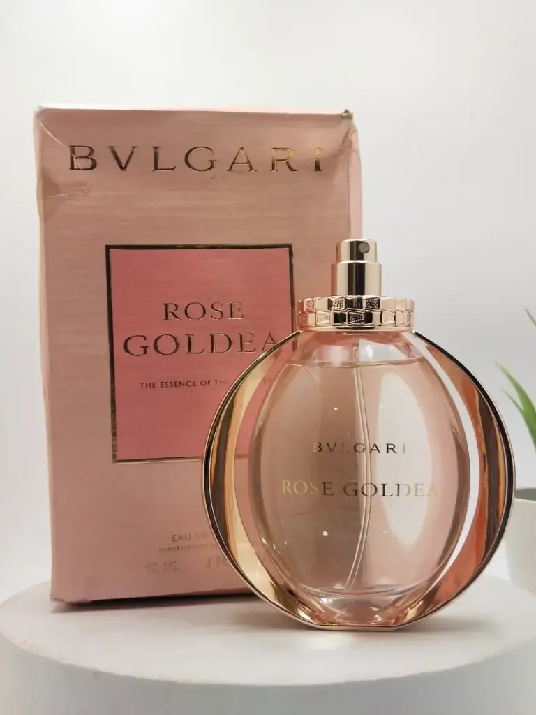 Bvlgari Rose Goldea The Essence Of The Jeweller EDP 90 ML no cap box damage