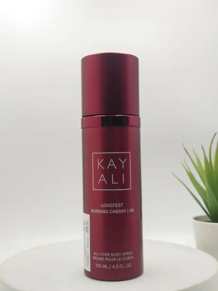 Kayali Lovefest Burning Cherry 125 ML DEO Without Box