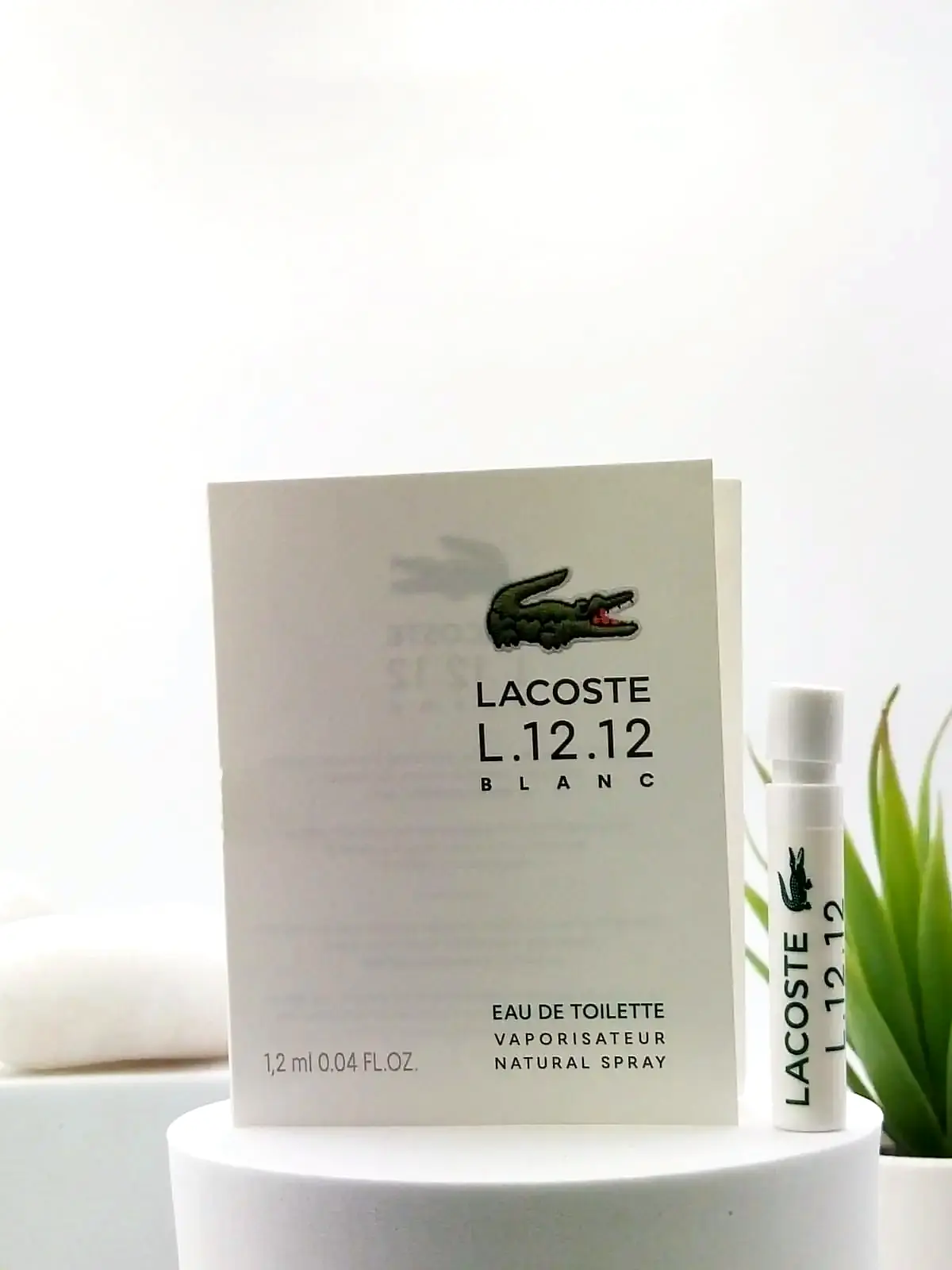 Lacoste L.12.12 Blanc EDT 1.2 ml Official Sample