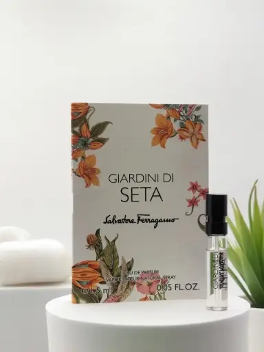 [8052464890729] Salvatore Ferragamo Giardini Di Seta EDP 1.5 ml Official Sample