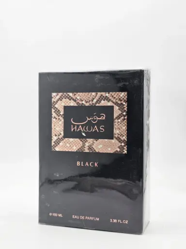 [614514331033] Rasasi Hawas Black Eau de Parfum 100 ml for Men