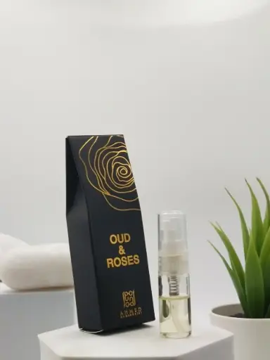 [25121001005] Ahmed Oud & Roses Extrait de parfum 2ml Official Sample