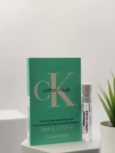 [3616307204583] Calvin Klein Cotton Musk 1.2 ML Official Sample