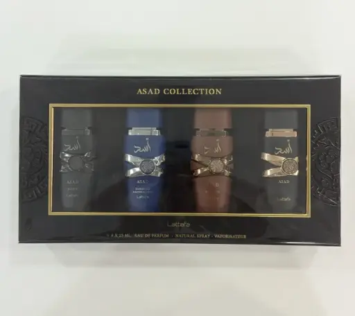 [6298043160186] Lattafa Asad Collection EDP 4x25 ML