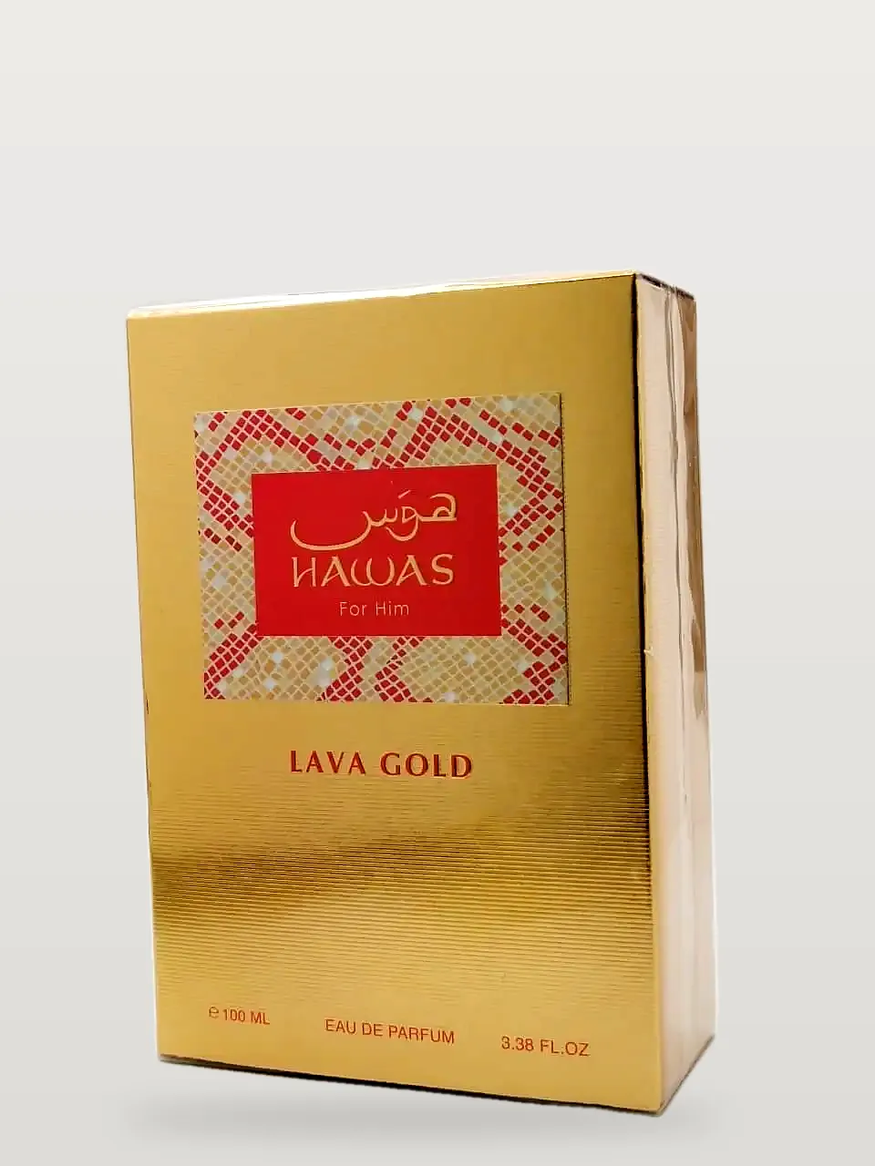 [614514575352] Rasasi Hawas Lava Gold Eau de Parfum 100 ml for Men