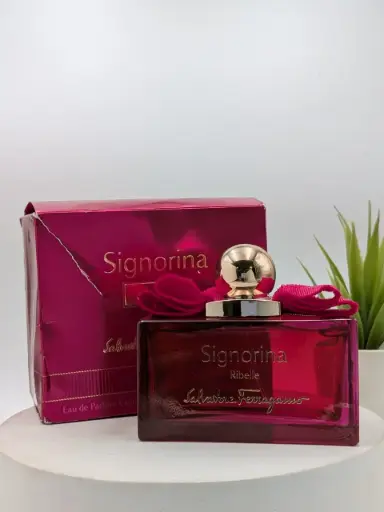 [8052086377240] Salvatore Ferragamo Signorina Ribelle EDP 100 ML Box Damage