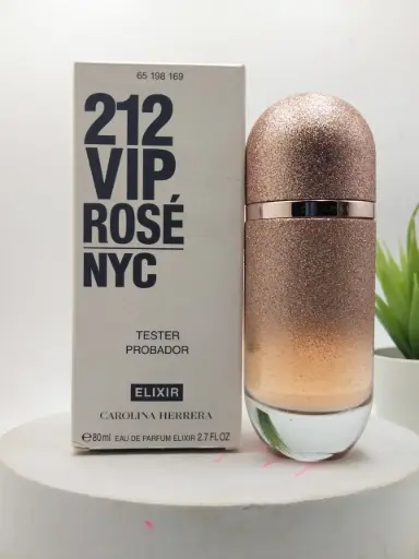 [8411061083475] Carolina Herrera 212 VIP Rose NYC Elixir Tester 80 ml