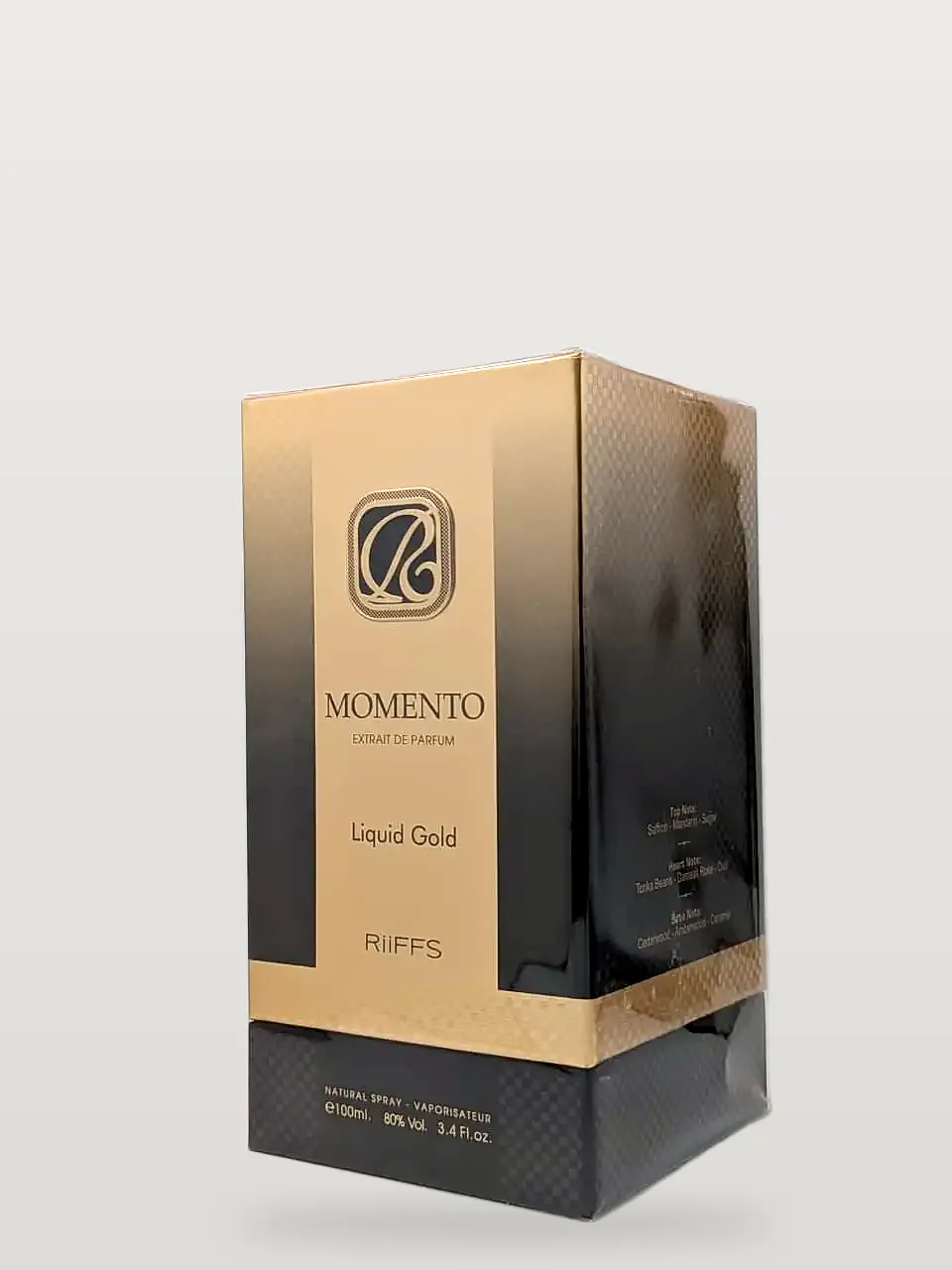 [6295151507827] Riiffs Momento Liquid Gold Extrait De for Men Parfum 100 ml for Men