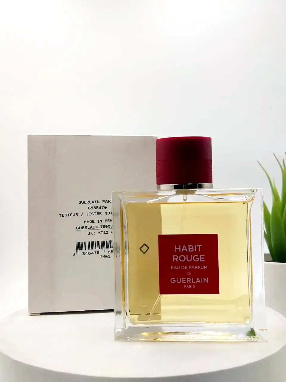 [3346475554707] Guerlain Habit Rouge EDP 100 ml