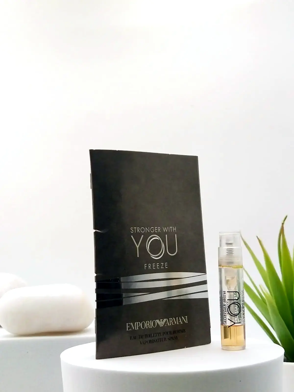 [3614272889606] Armani Stronger With You Freeze EDT 1.2 ml Official Sample
