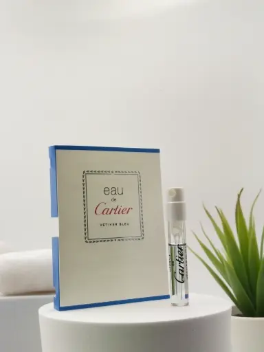 [3432240036391] Cartier Eau De Cartier Vetiver Bleu EDT 1.5 ml Official Sample