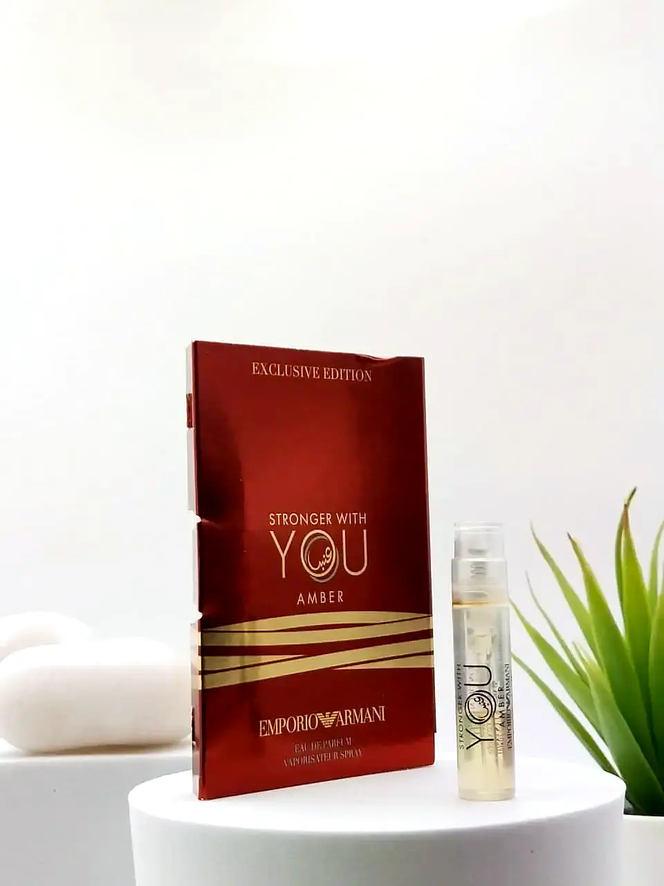 [3614273761543] Giorgio Armani Stronger With You Amber EDP 1.2 ml Official Sample