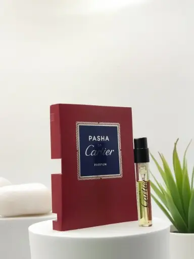 [3432240045317] Cartier Pasha de Cartier Parfum 1.5 ml Official Sample