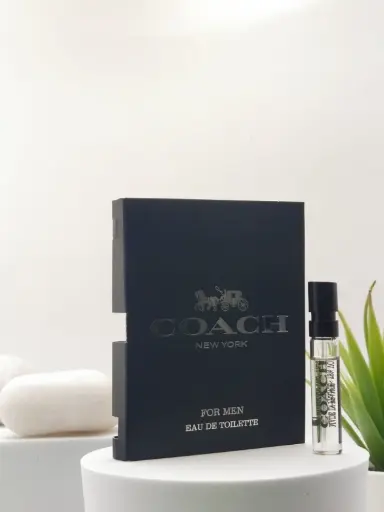 [3386460086387] Coach Black EDT 2 ml Official Sample